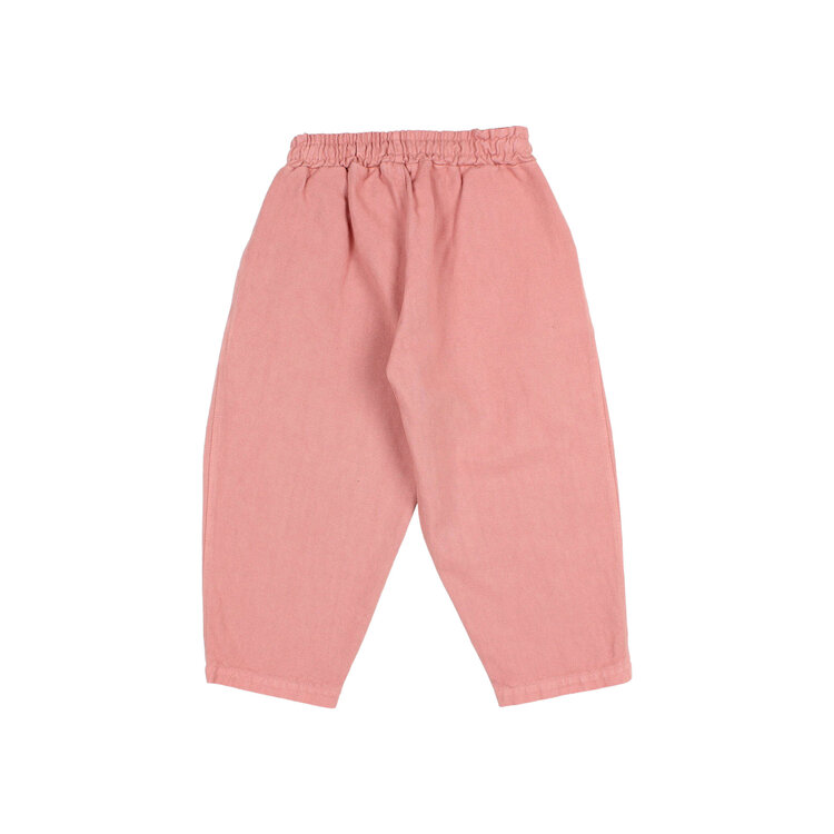 Buho Drill Girly Pants - Peony