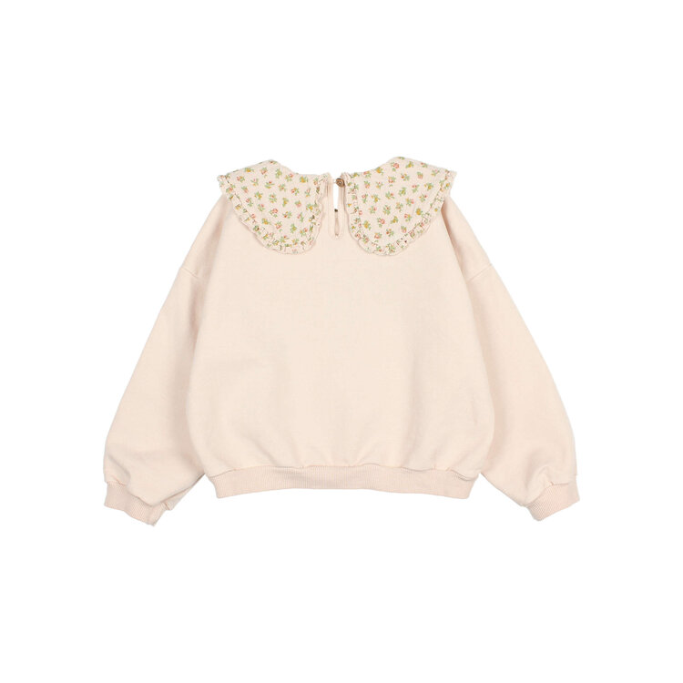 Buho Cottage Sweatshirt - Cream Pink
