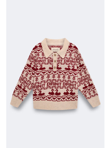 Birinit Cherry Ducks Sweater - Punto
