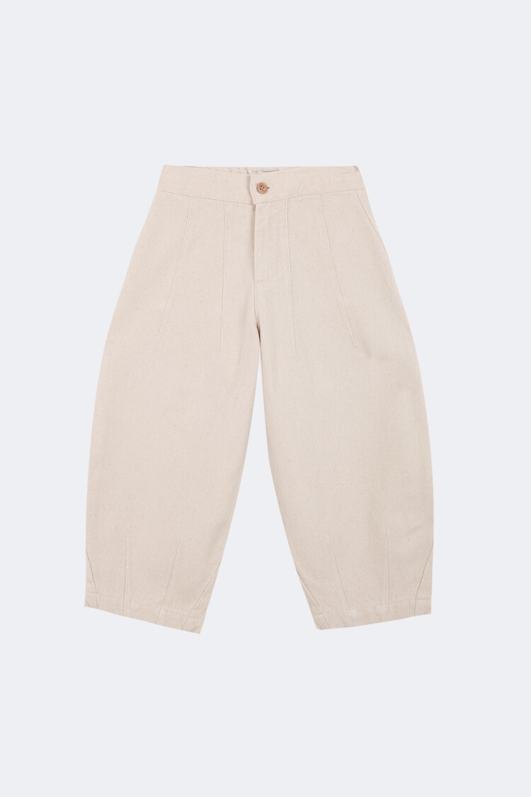 Birinit Long Denim Pants - Ivory