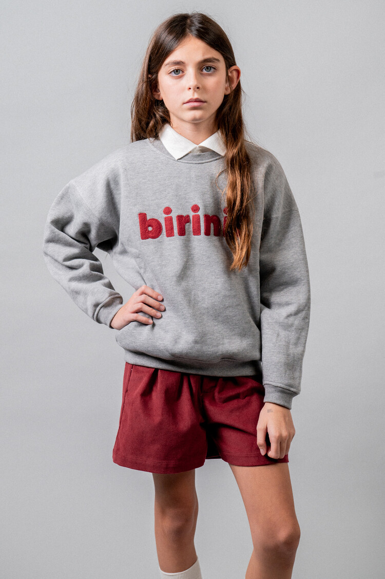 Birinit Corduroy Bermuda Shorts - Burgundy