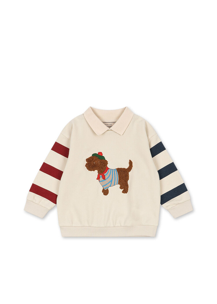 Konges Sløjd Spotty Sweater Shirt - Brown Rice