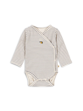Konges Sløjd Basic LS Newborn Body - Stripe Como