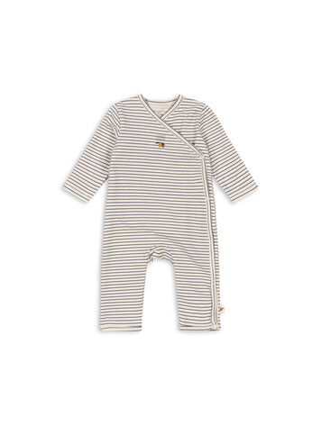 Konges Sløjd Basic Newborn Onesie - Stripe Como