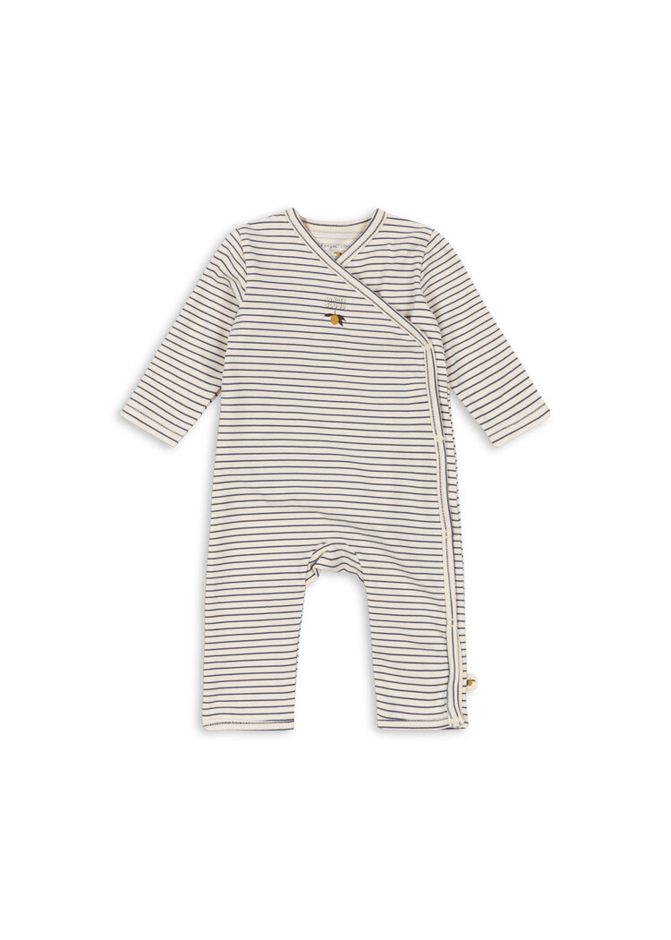 Konges Sløjd Basic Newborn Onesie - Stripe Como