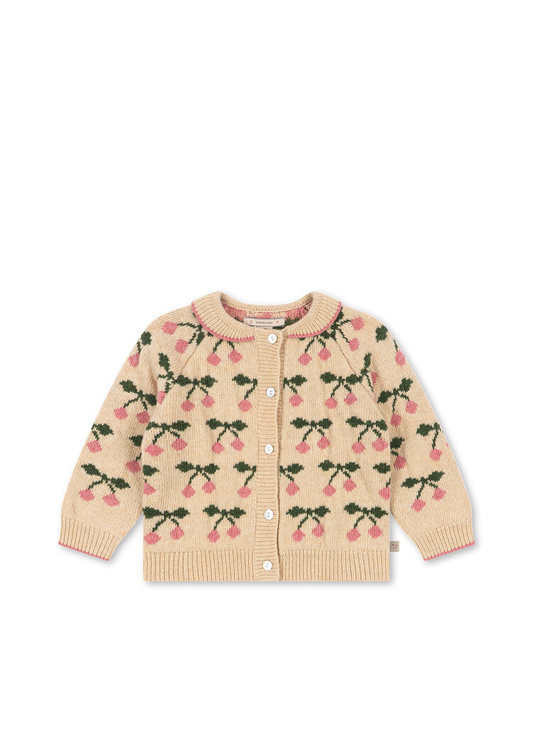 Konges Sløjd Belou Collar Cardigan - Cherry