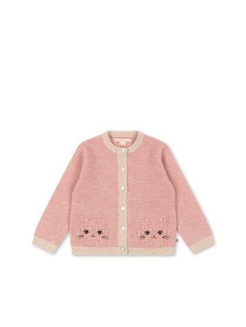 Konges Sløjd Kitty Cardigan - Silver Pink