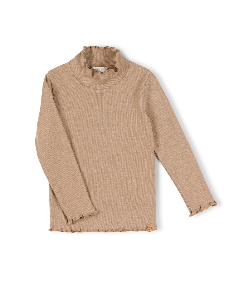Nixnut Meis Longsleeve Shirt - Pebble