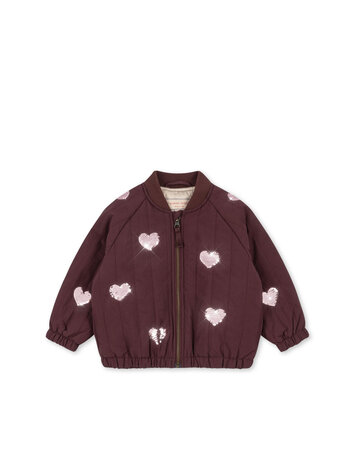 Konges Sløjd Juno Sequin Bomber Jacket - Decadent Chocolate