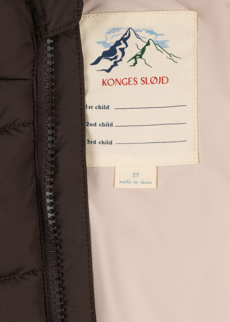 Konges Sløjd Alpi Jacket - Chocolate Brown