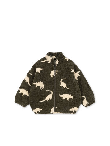 Konges Sløjd Jody Teddy Jacket - Dino Silhouette