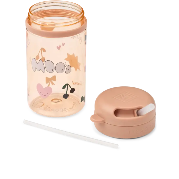 Liewood Pavia Tritan Straw Cup 500 ml - Mood/Pale Tuscany