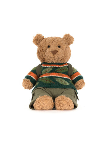 Jellycat Bartholomew Bear Hiking Outfit