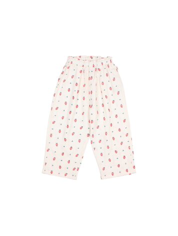 Buho Strawberry Pants - Cream Pink