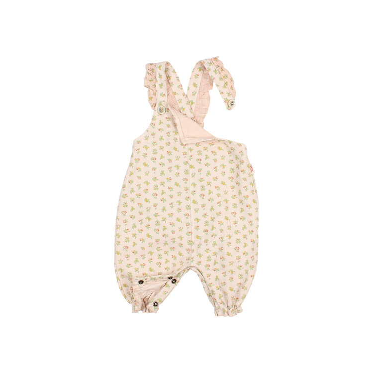 Buho Cottage Dungaree - Cream Pink