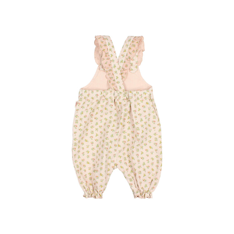Buho Cottage Dungaree - Cream Pink