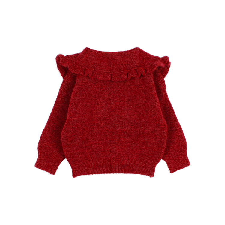 Buho Girly Cardigan - Cherry