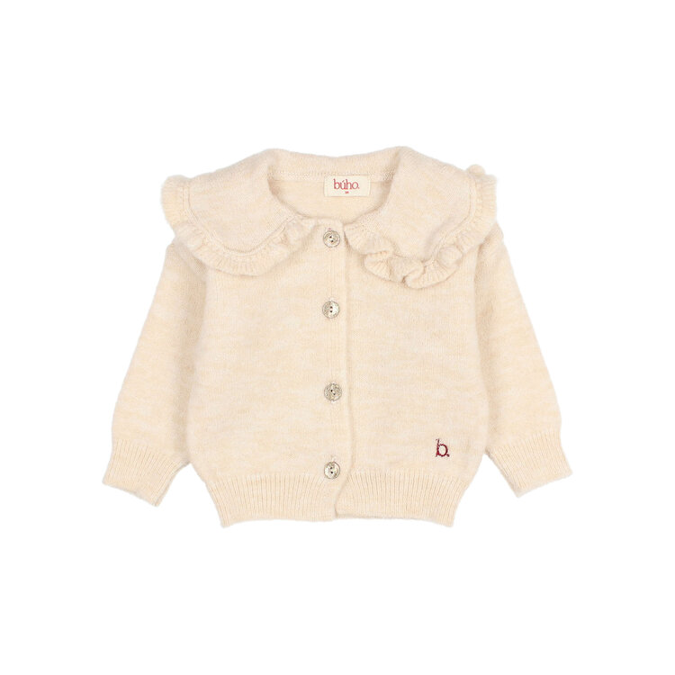 Buho Girly Cardigan - Ecru