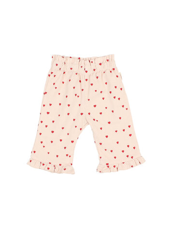 Buho Mini Cuore Pants - Cream Pink