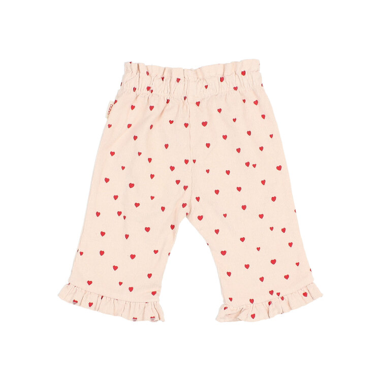 Buho Mini Cuore Pants - Cream Pink