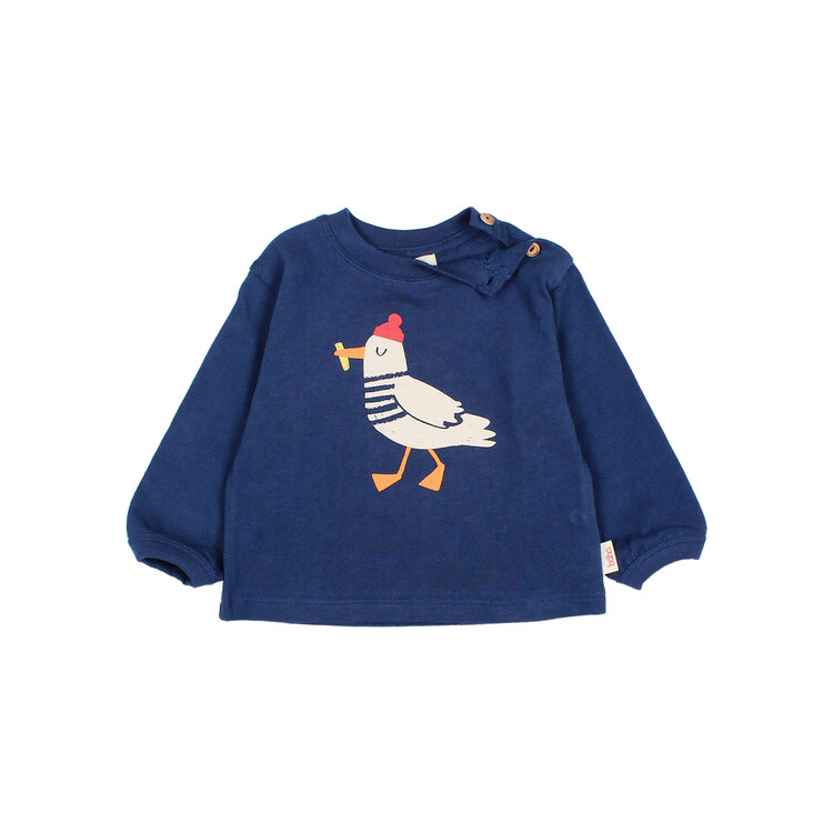 Buho Bird T-shirt - Marine