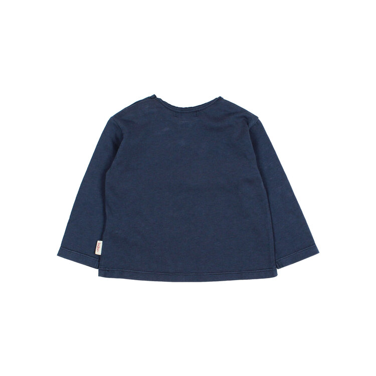Buho Whale T-shirt - Navy