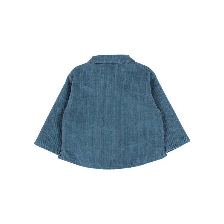 Buho Soft Velour Shirt - Harbour