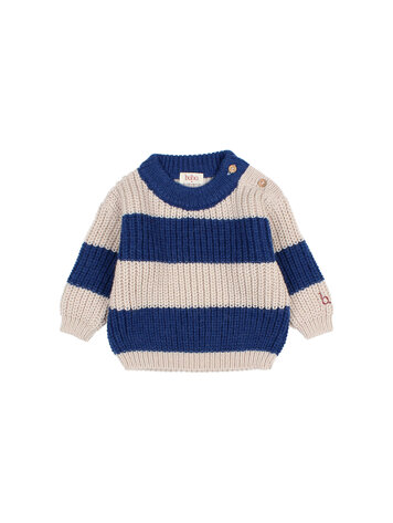Buho Stripes Jumper - Marine