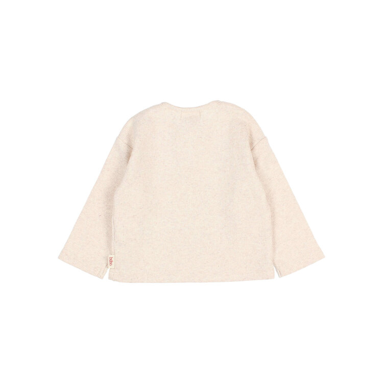 Buho Soft Rib T-shirt - Natural