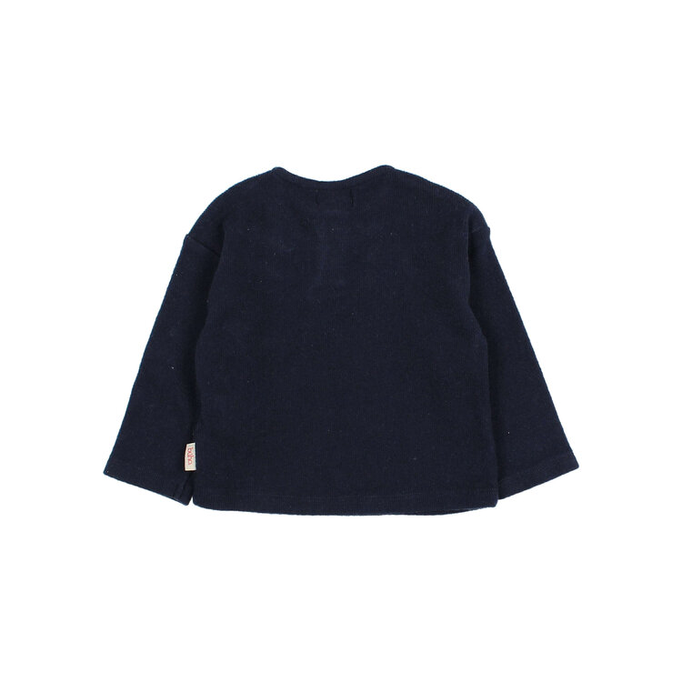 Buho Soft Rib T-shirt - Navy