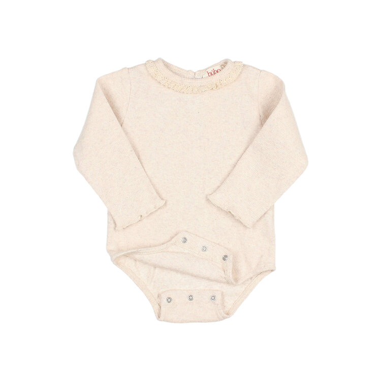 Buho Soft Rib Bodysuit - Natural