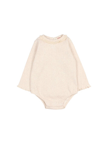 Buho Soft Rib Bodysuit - Natural