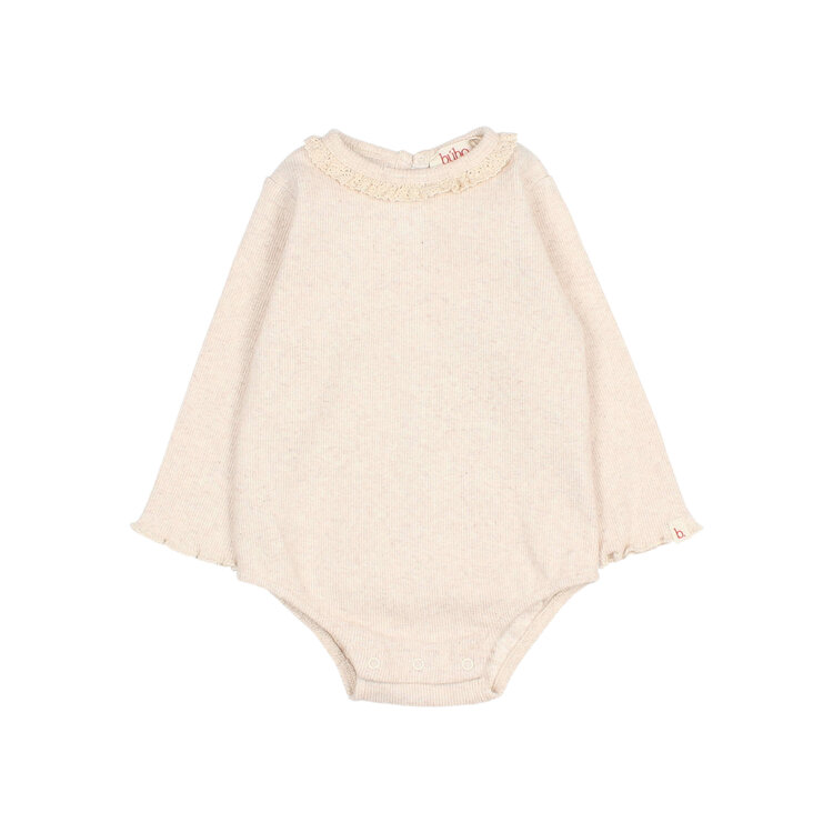 Buho Soft Rib Bodysuit - Natural