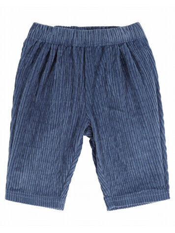 Emile et ida Pantalon Velours Garcon - Ocean
