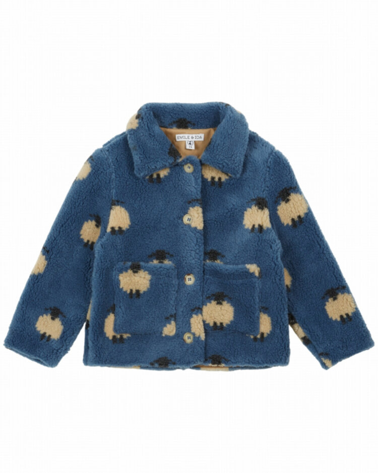 Emile et ida Veste Moumoute Kid - Moutons