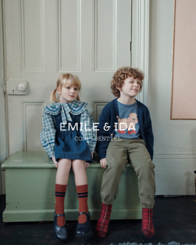 Emile et ida Cardigan Patch - Midnight