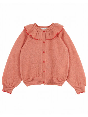 Emile et ida Cardigan Jacquard Place - Blush