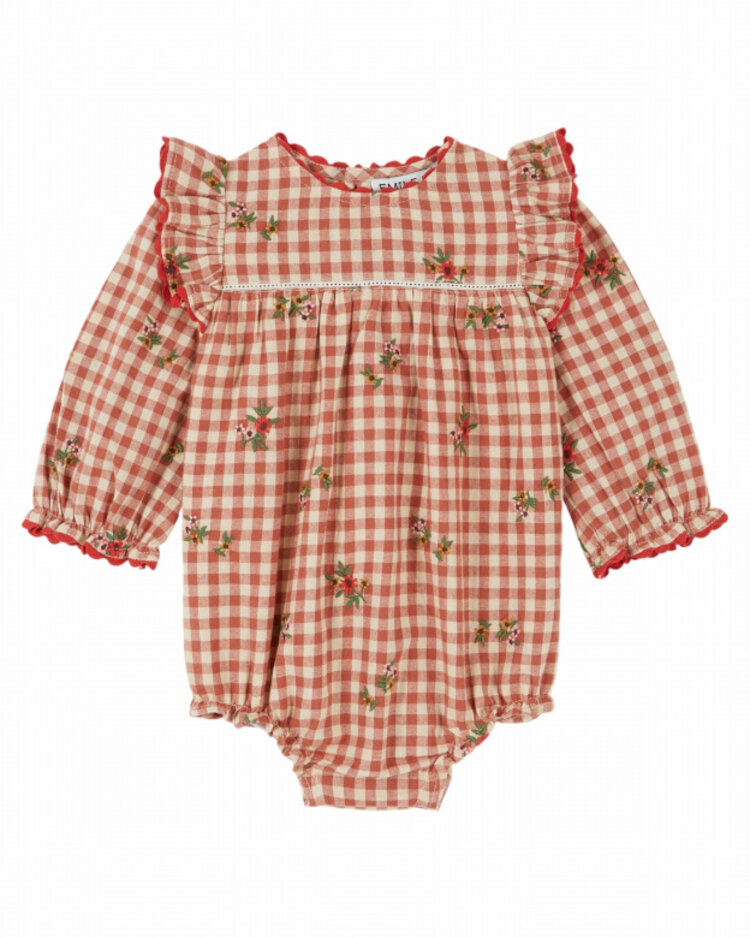 Emile et ida Combibloomer Volant - Vichy Broderie