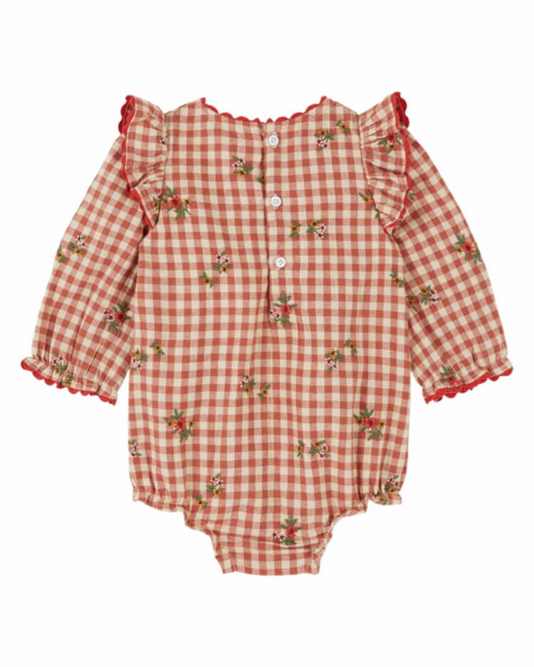 Emile et ida Combibloomer Volant - Vichy Broderie