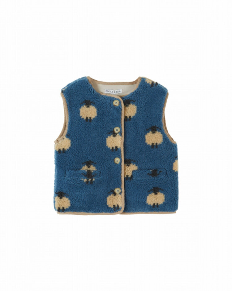Emile et ida Veste Sans Manche AO Moumoute - Moutons