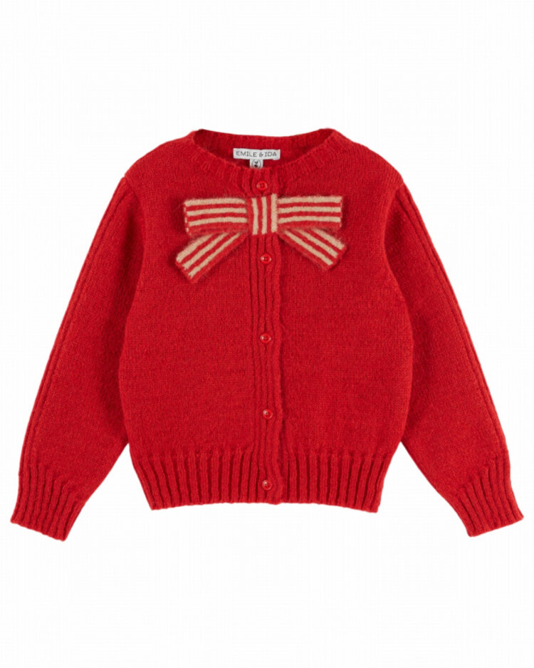 Emile et ida Cardigan Noeud - Mars