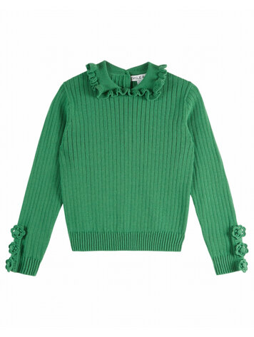Emile et ida Pullover Coton - Olive