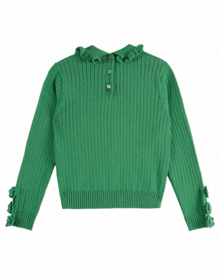 Emile et ida Pullover Coton - Olive
