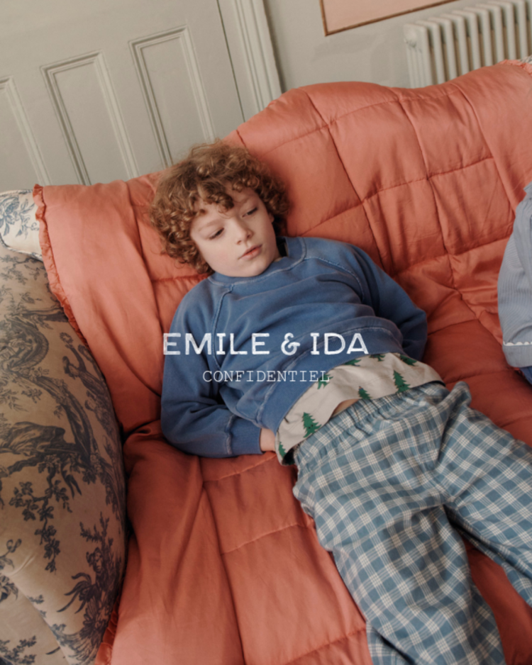 Emile et ida Sweat Teinture Pigmentaire - Libellule