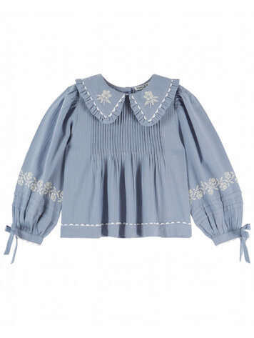 Emile et ida Blouse Brodee - Lac