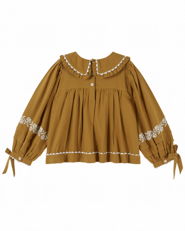 Emile et ida Blouse Brodee - Artichaud