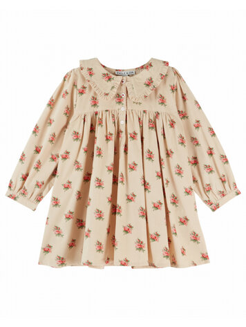 Emile et ida Robe Ample Col Volant - Fleurs Des Bois