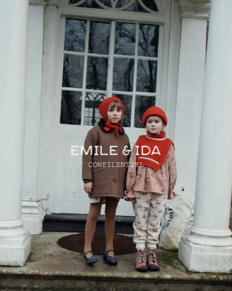 Emile et ida Blouse Brodee Ample - Vichy Broderie