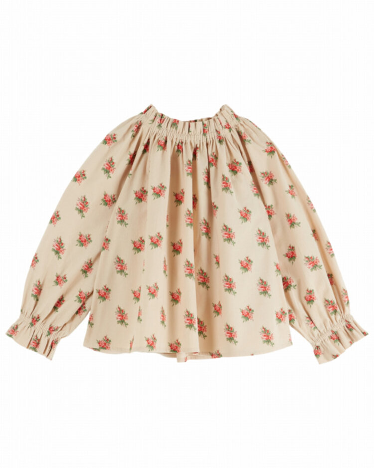 Emile et ida Blouse IMP Velours Ample - Fleurs Des Bois