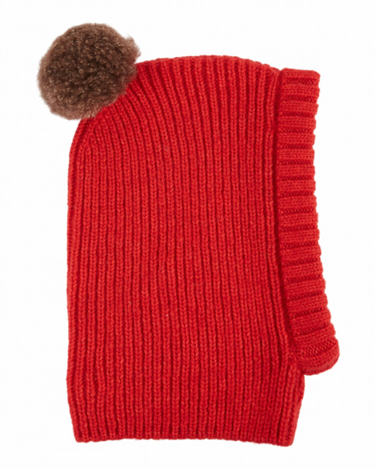 Emile et ida Cagoule Laine Doudou - Mars